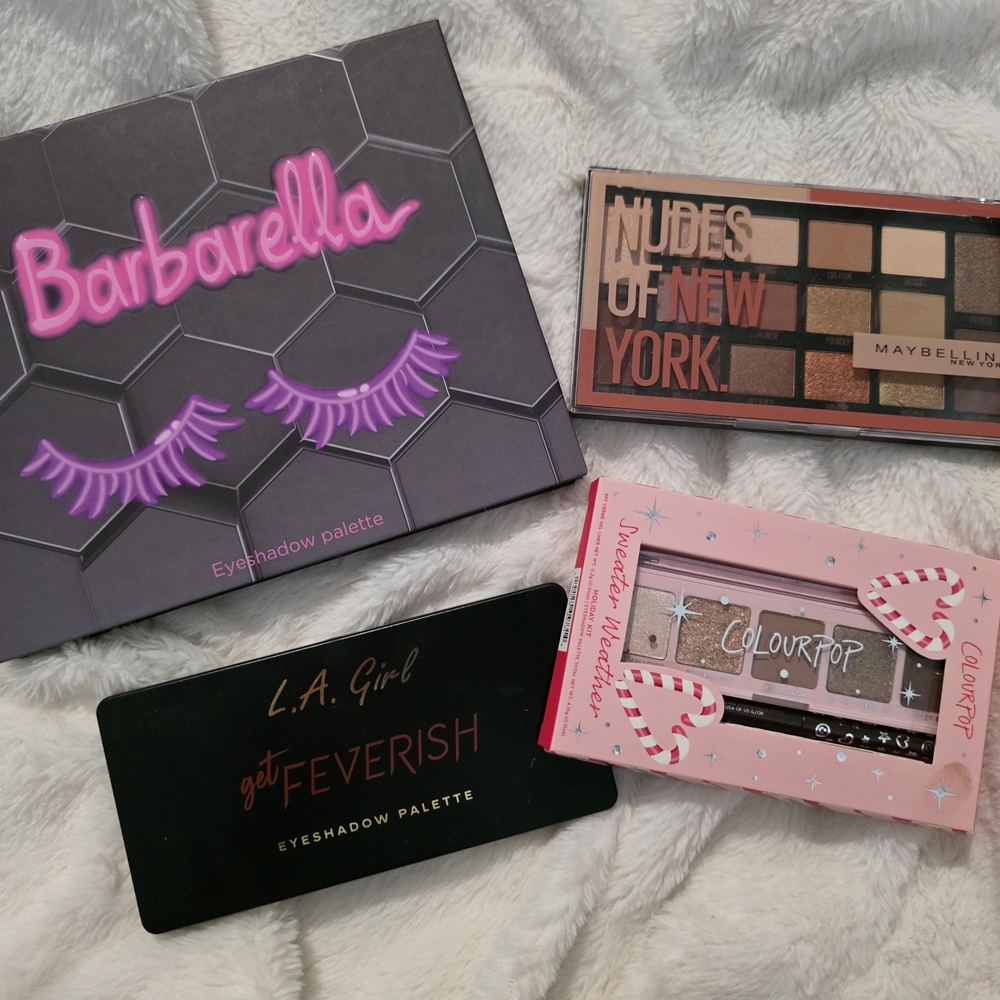 Brown and Gold Eyeshadow Palette Bundle